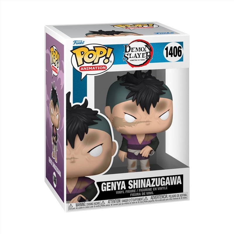 Funko Pop! Demon Slayer - Genya #1406 With Protector
