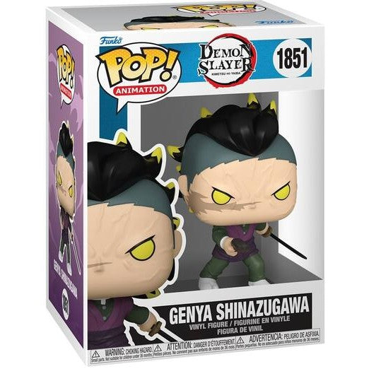 Funko Pop! Demon Slayer - Genya #1406 With Protector