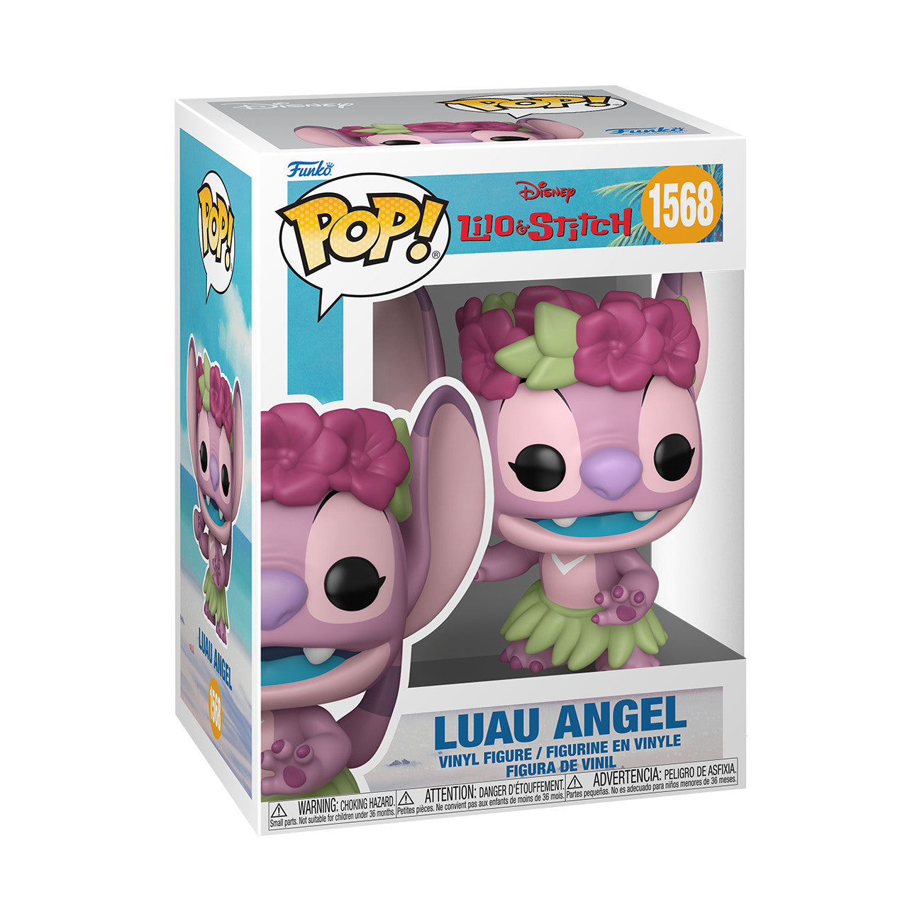 Funko Pop! Disney Lilo & Stitch - Luau Angel #1568 With Protector