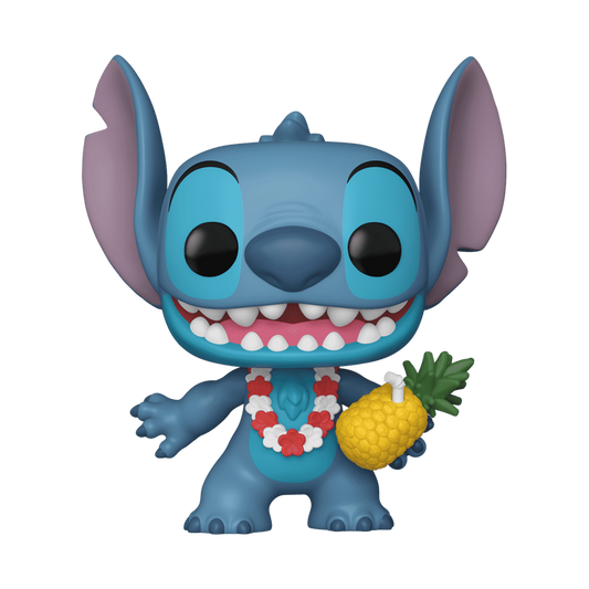 Funko Pop! Disney Lilo & Stitch - Luau Stitch #1567 With Protector