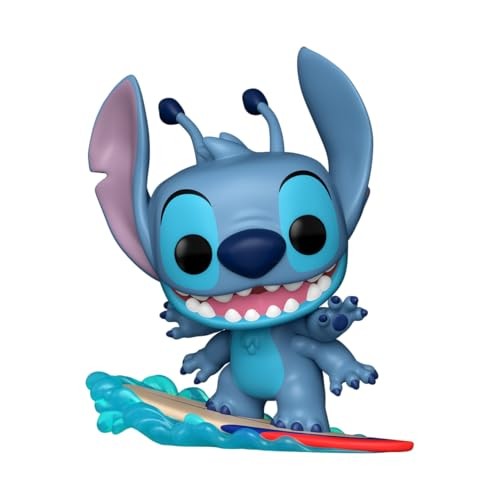 Funko Pop! Disney: Lilo & Stitch - Stitch on Surfboard #1594 Exclusive With Protector