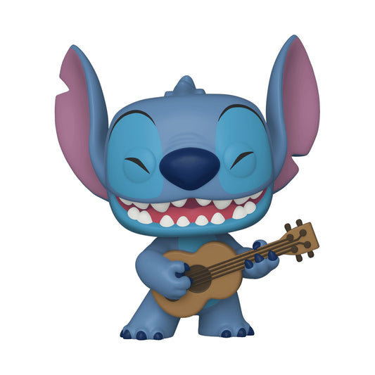Funko Pop! Disney Lilo & Stitch - Stitch with Ukuele #1044 With Protector