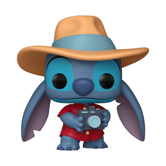 Funko Pop! Disney Lilo & Stitch - Tourist Stitch #1569 With Protector