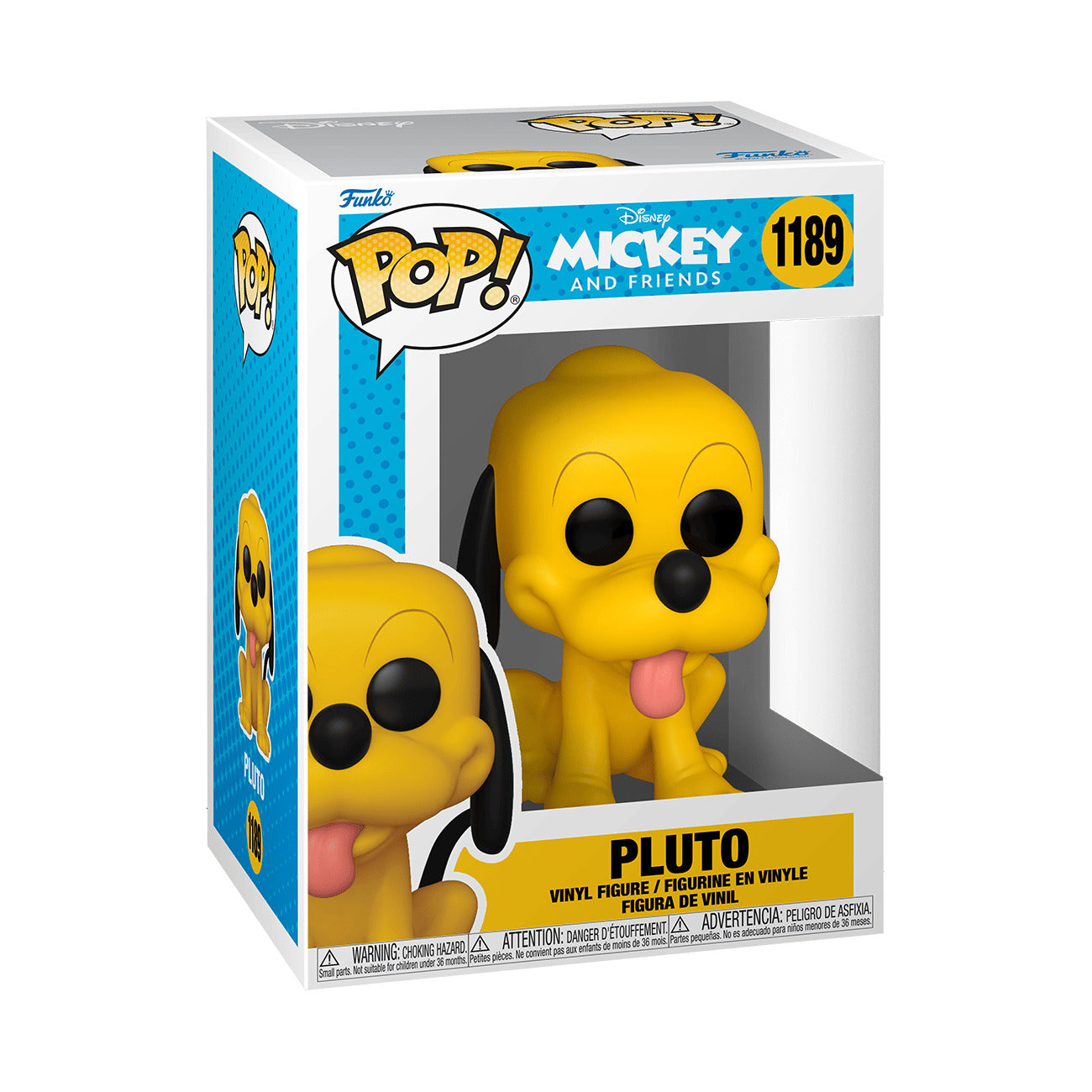 Funko Pop! Disney Mickey and Friends - Pluto #1189 With Protector
