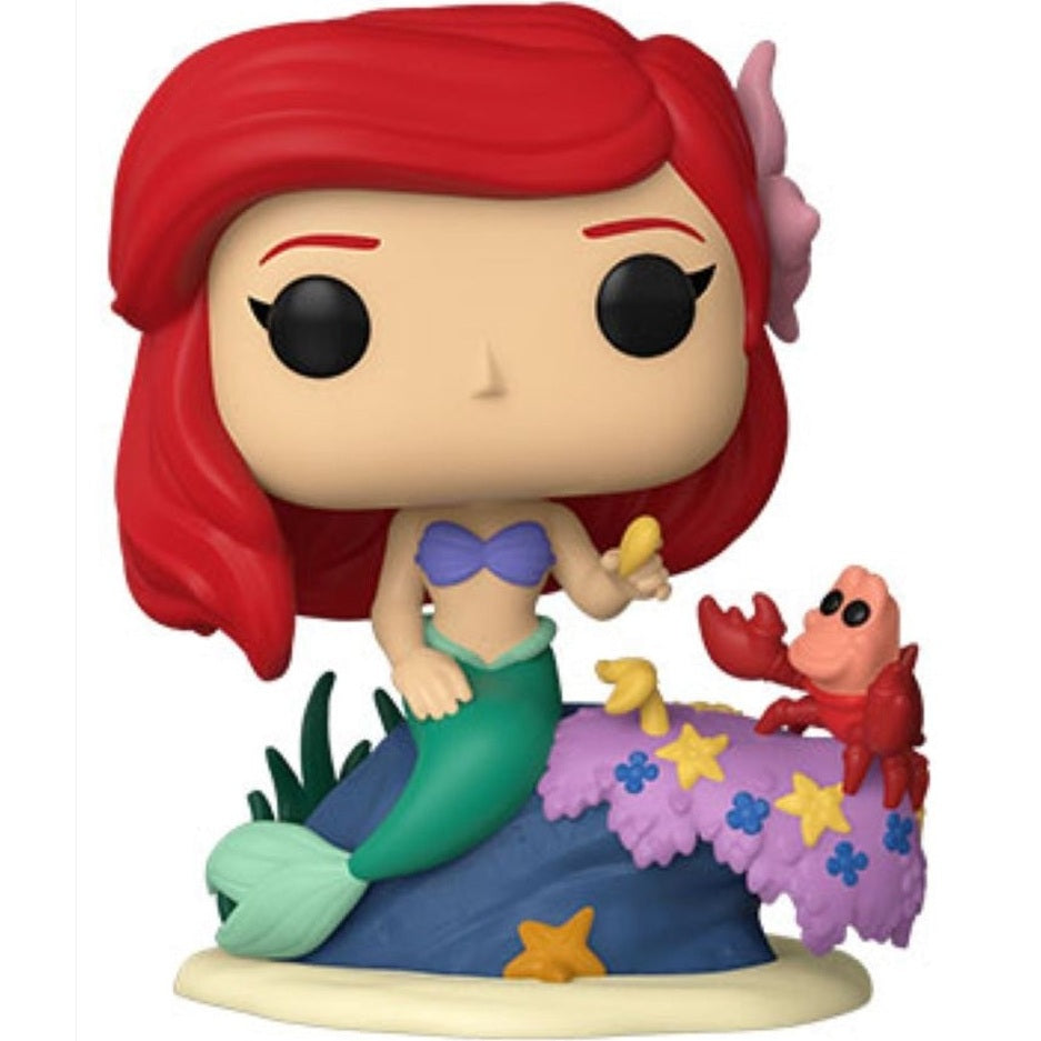Funko Pop! Disney Princess: The Little Mermaid - Ariel with Sebastian #1012 With Protector