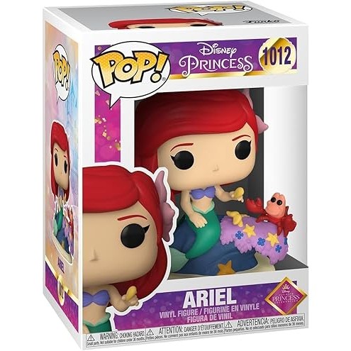 Funko Pop! Disney Princess: The Little Mermaid - Ariel with Sebastian #1012 With Protector