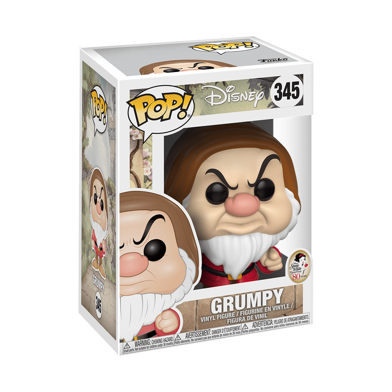 Funko Pop! Disney: Snow White - Grumpy #345 With Protector
