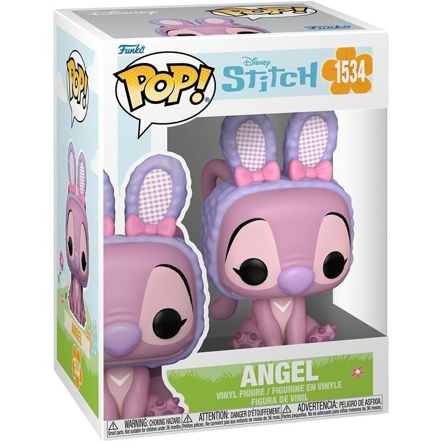 Funko Pop! Disney Stitch: Easter Angel #1534 With Protector