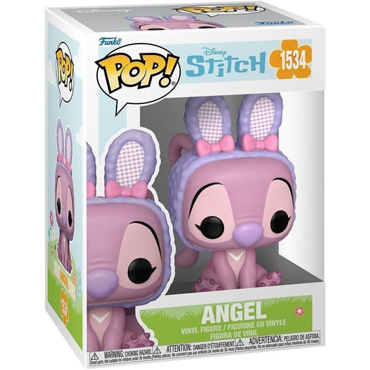 Funko Pop! Disney Stitch: Easter Angel #1534 With Protector
