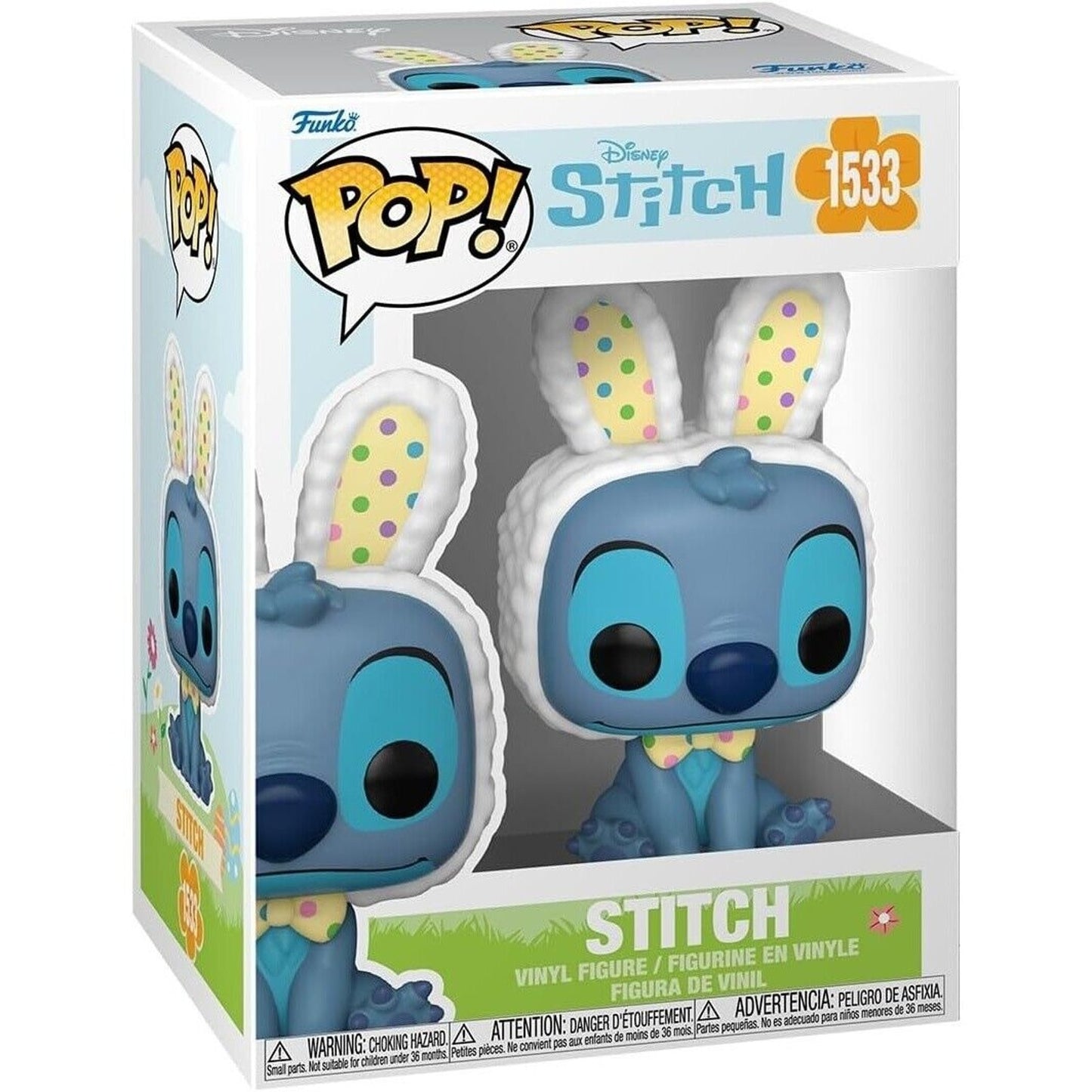 Funko Pop! Disney Stitch: Easter Stitch #1533 With Protector