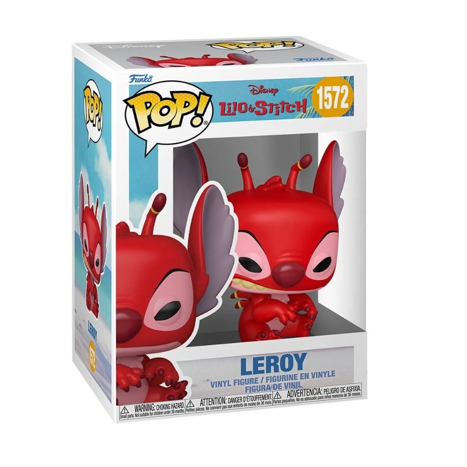 Funko Pop! Disney Stitch: Leroy #1572 With Protector