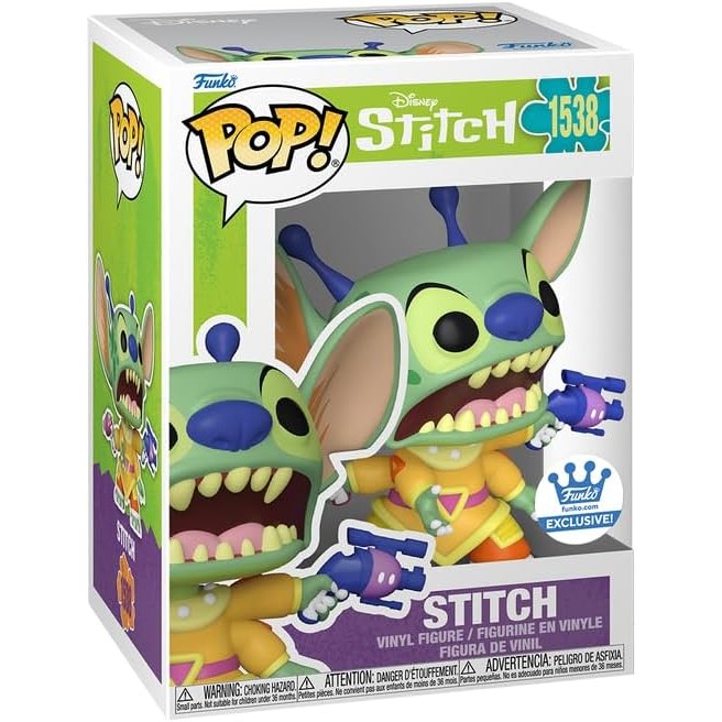 Funko Pop! Disney Stitch - Stitch Concept Art Exclusive #1538 With Protector