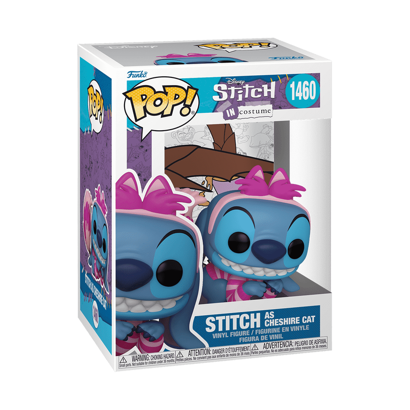 Funko Pop! Disney Stitch - Stitch in Costume as Cheshire Cat #1460 With Protector