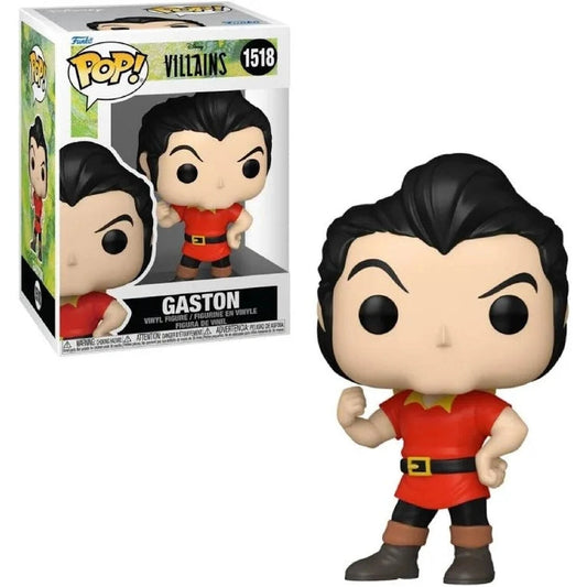 Funko Pop! Disney Villains - Gaston #1518 With Protector