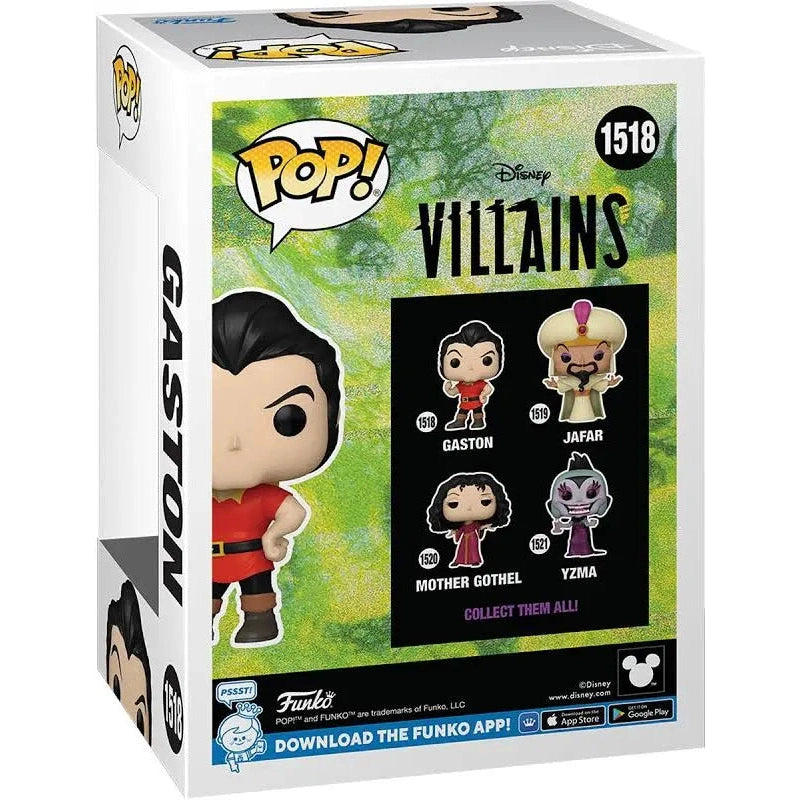 Funko Pop! Disney Villains - Gaston #1518 With Protector