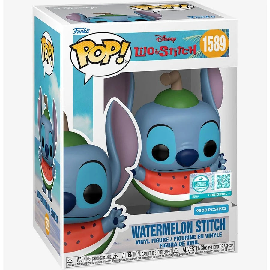 Funko Pop! Disney: Watermelon Stitch Limited Edition 9500 #1589 With Protector
