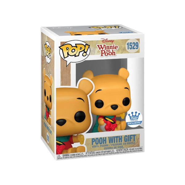 Funko Pop! Disney: Winnie the Pooh - Pooh with Gift #1529 With Protector