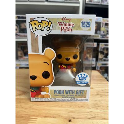 Funko Pop! Disney: Winnie the Pooh - Pooh with Gift #1529 With Protector