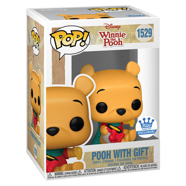 Funko Pop! Disney: Winnie the Pooh - Pooh with Gift #1529 With Protector