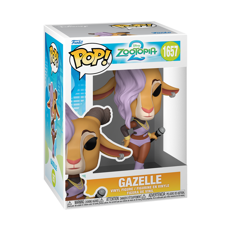 Funko Pop! Disney: Zootopia 2 - Gazelle #1657 With Protector