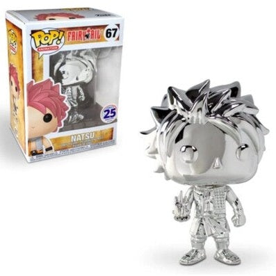 Funko Pop! Animation: Fairy Tail Natsu Silver Chrome W Protector