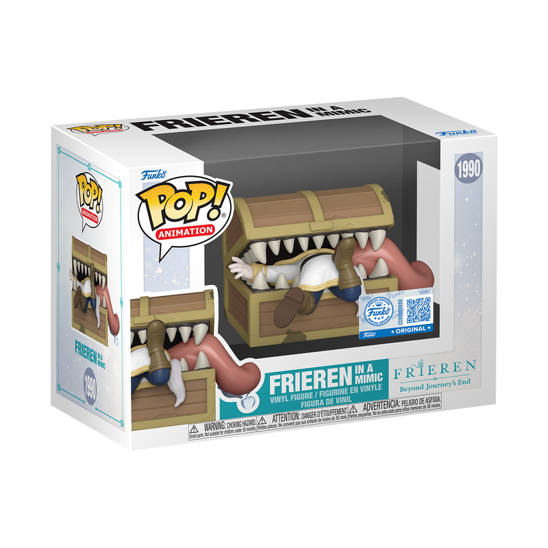 Funko Pop! Animation: Frieren: Beyond Journey’s End – Frieren in a Mimic #1990 With Protector