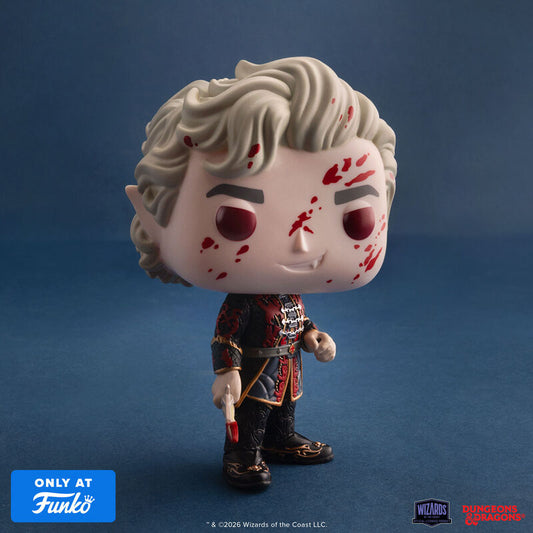 Funko Pop! Games: Baldur's Gate - Astarion (Bloody) Exclusive #1191 With Protector