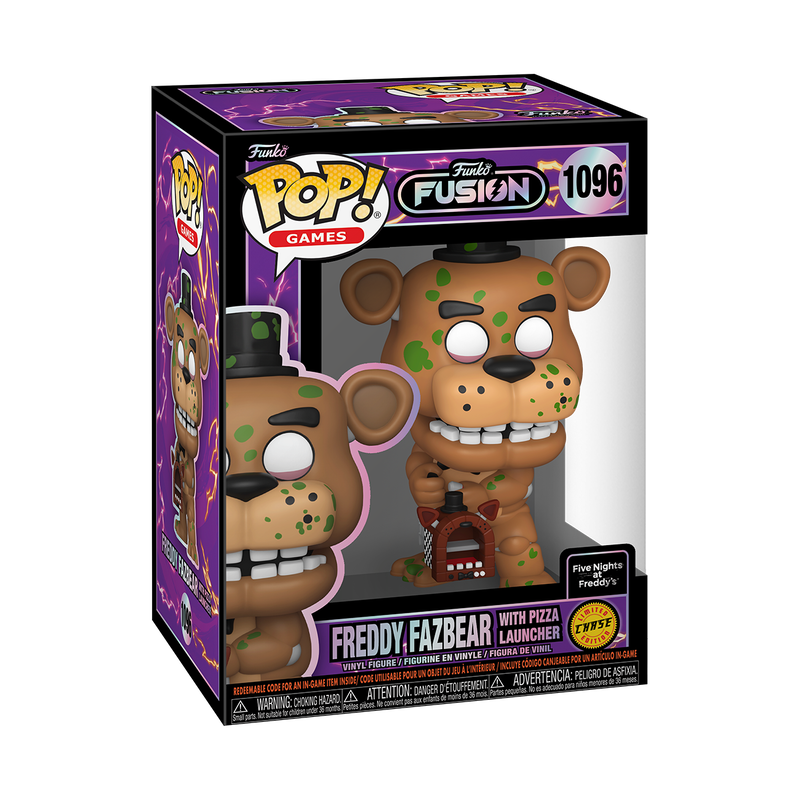 Funko Pop! Games: Five Nights at Freddy's - Funko Fusion - Freddy Fazbear w Chase #1096 With Protector