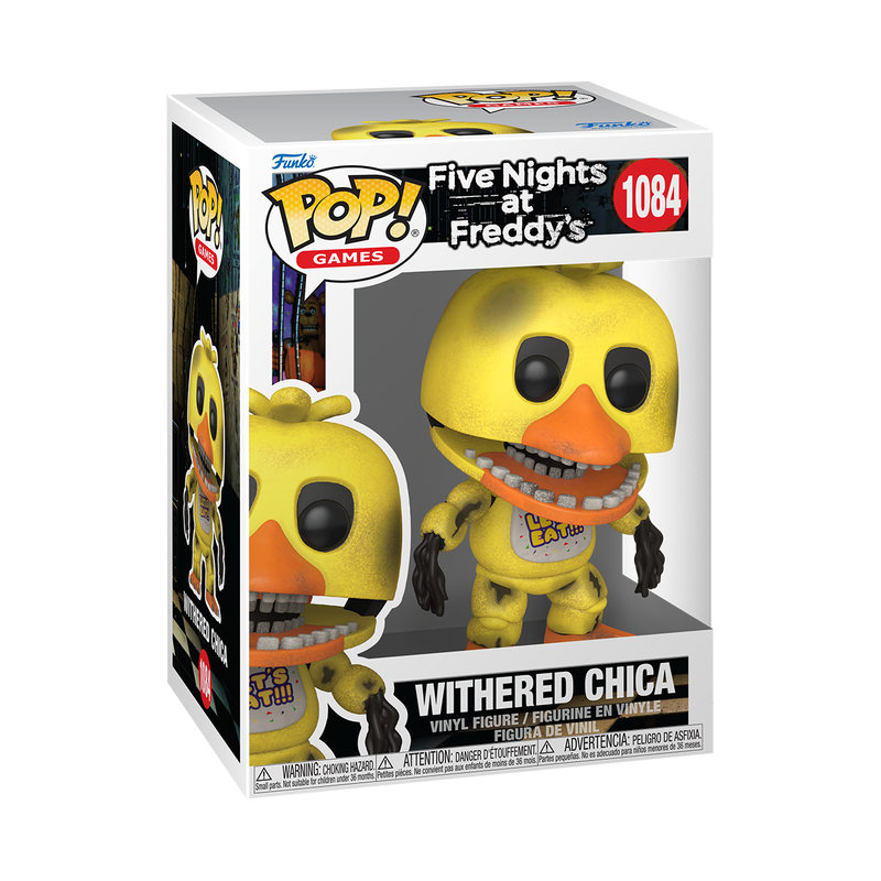 Funko Pop! Games: Five Nights At Freddy's - Withered Chica #1084 With Protector