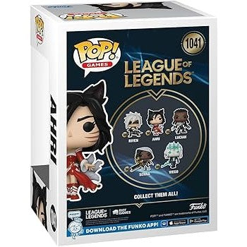 Funko Pop! Games: League of Legends - Ahri #1041 With Protector