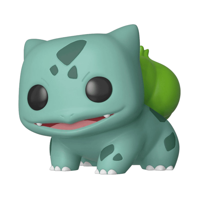 Funko Pop Pokémon Kanto Starters 4-Pack Bundle featuring Pikachu 353, Bulbasaur 453, Charmander 455, and Squirtle 504 in individual protectors