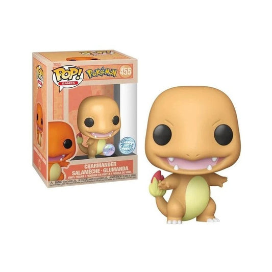 Funko Pop! Games: Pokemon - Charmander (Soft Color) Exclusive #455 With Protector