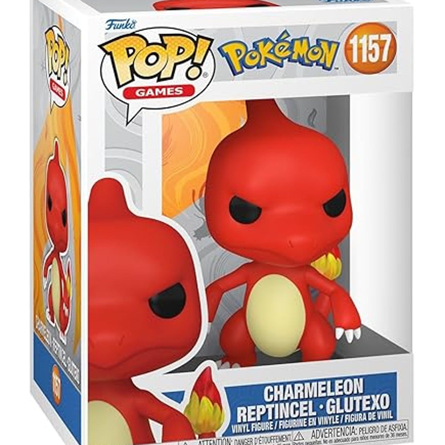 Funko Pop! Games: Pokemon - Charmeleon #1157 With Protector