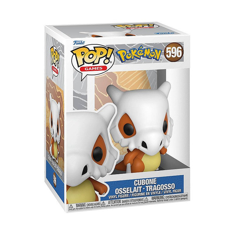 Funko Pop! Games: Pokemon - Cubone #596 With Protector
