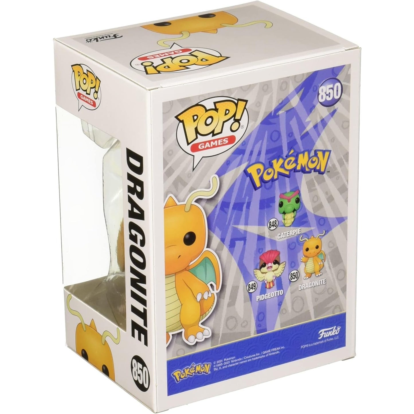 Funko Pop! Games: Pokemon - Dragonite #850 With Protector