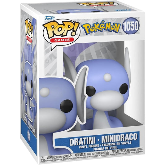 Funko Pop! Games: Pokemon - Dratini #1050 With Protector