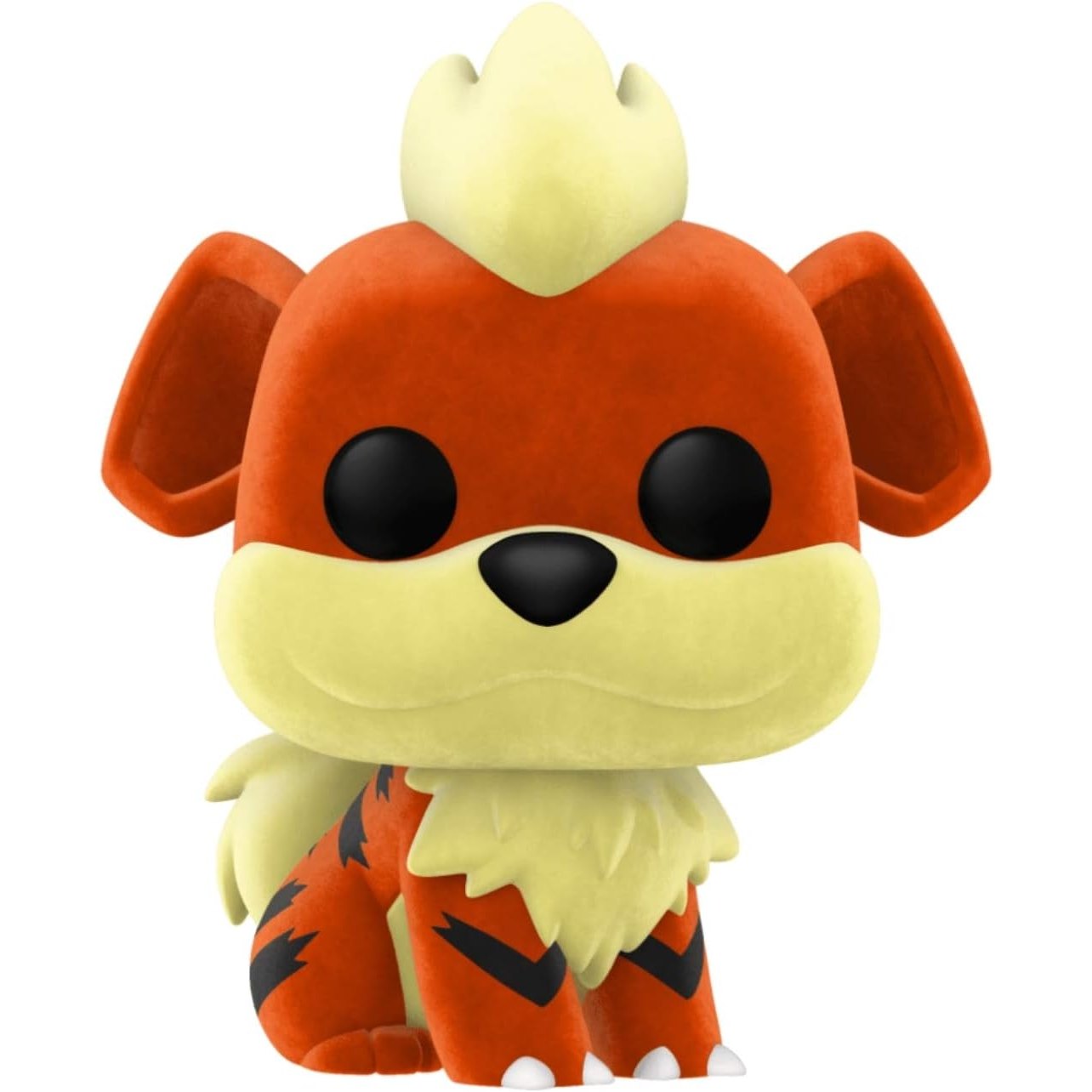 Funko Pop! Games Pokemon - Flocked Growlithe #597 Fall Convention Limited Edition With Protector