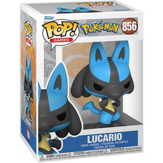 Funko Pop! Games! Pokemon - Lucario #856 With Protector