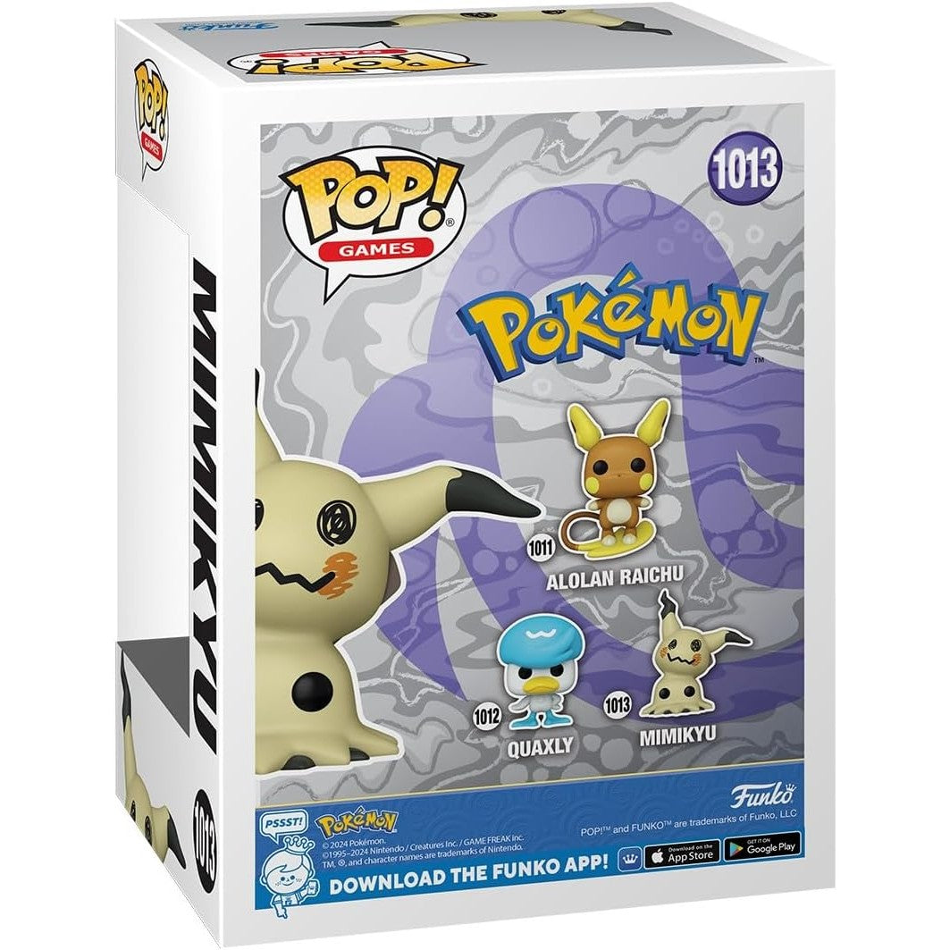 Funko Pop! Games: Pokemon - Mimikyu #1013 With Protector