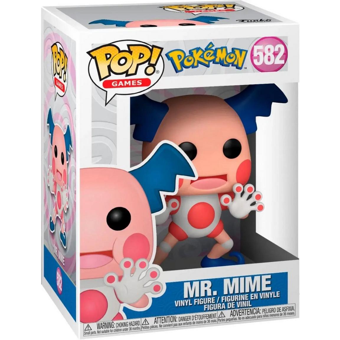 Funko Pop! Games Pokemon - Mr. Mime #582 With Protector