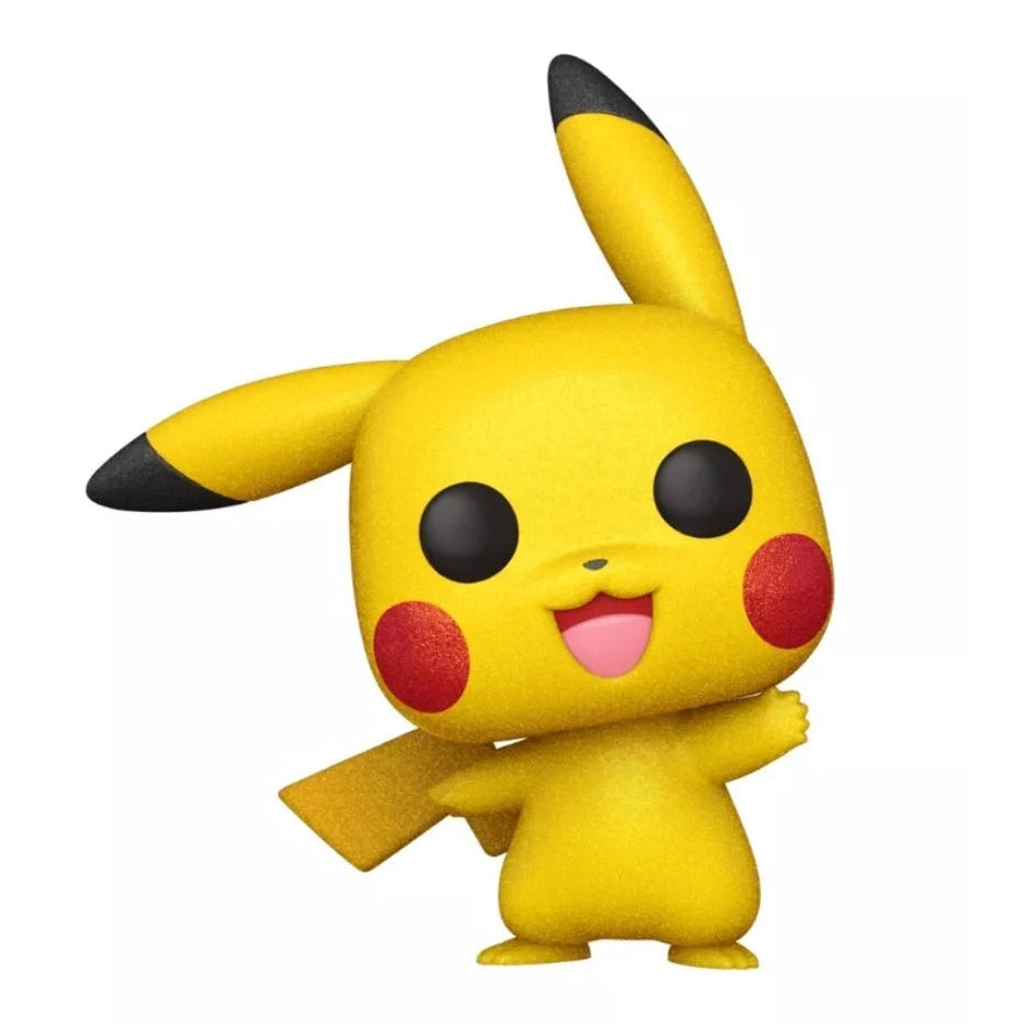 Funko Pop! Games: Pokemon - Pikachu Diamond Collection Exclusive #553 With Protector
