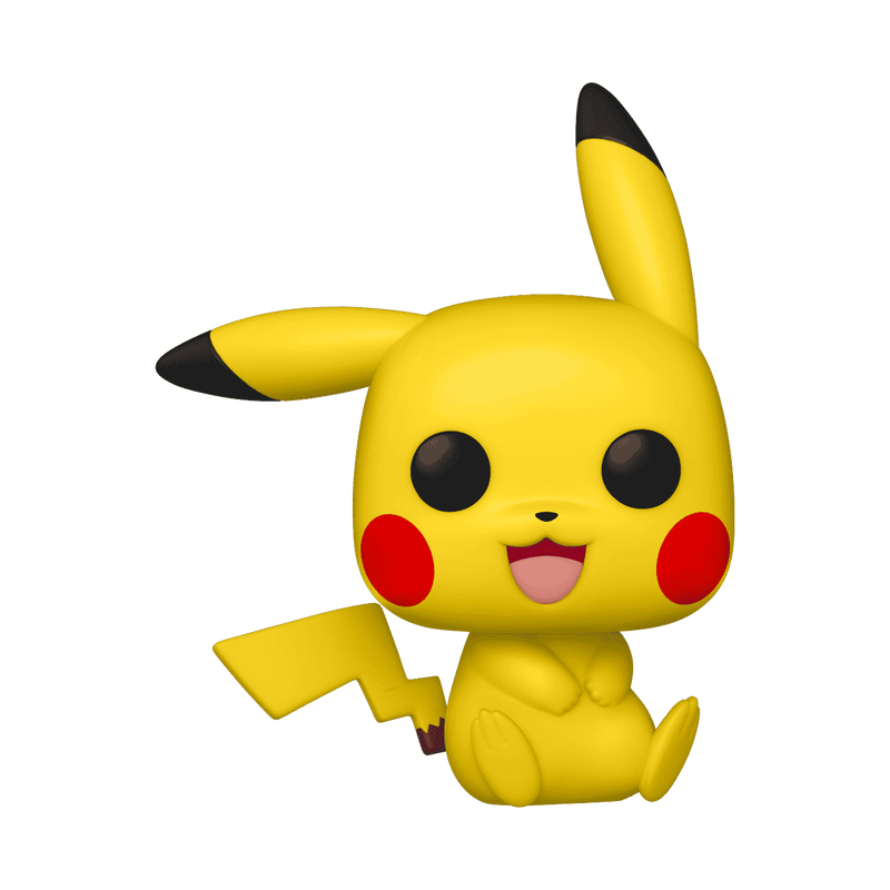 Funko Pop! Games Pokemon - Pikachu Sitting #842 With Protector