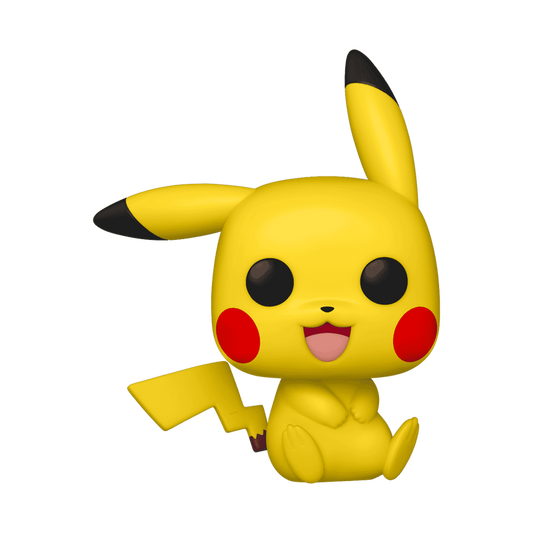 Funko Pop! Games Pokemon - Pikachu Sitting #842 With Protector