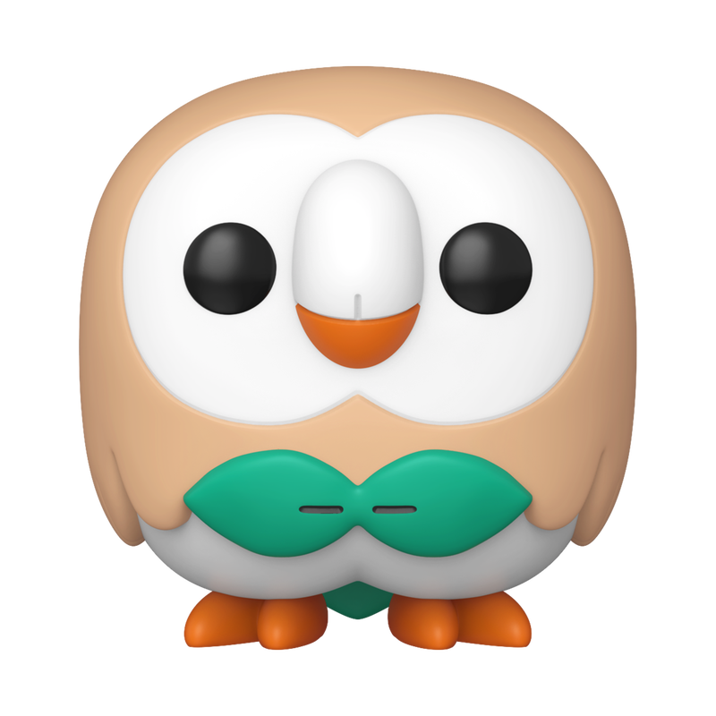Funko Pop! Games: Pokemon - Rowlet #1092 With Protector