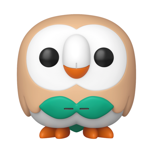 Funko Pop! Games: Pokemon - Rowlet #1092 With Protector