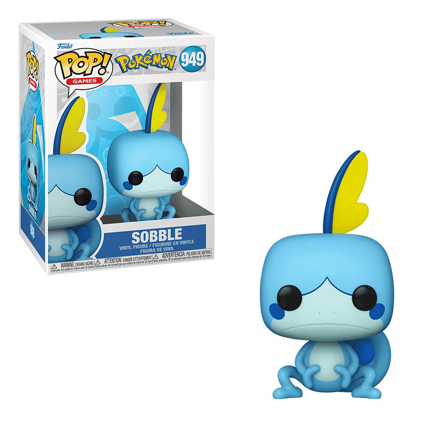 Funko Pop! Games: Pokemon - Sobble #949 With Protector