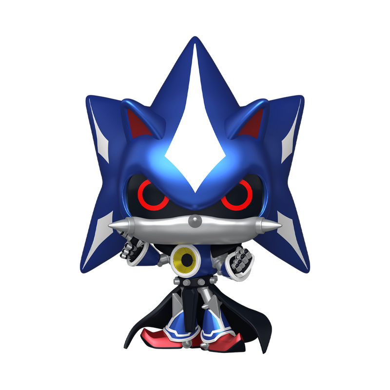 Funko Pop! Games Sonic The Hedgehog - Neo Metal Sonic (Metallic) #1118 With Protector