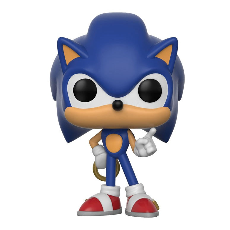 Funko Pop! Games: Sonic the Hedgehog with Ring #283 With Protector