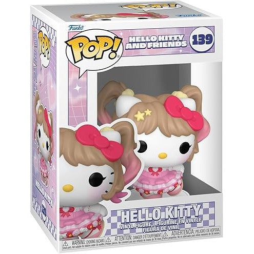 Funko Pop! Hello Kitty and Friends - Hello Kitty (K-Pop Outfit) #139 With Protector