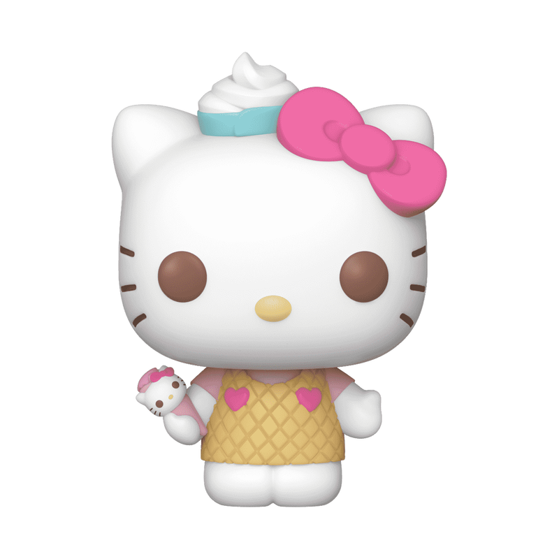 Funko Pop! Hello Kitty And Friends: Hello Kitty with Ice Cream #99 With Protector